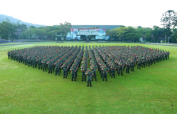 Foto: Apel Komandan Satuan 