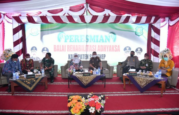 Foto: OPD Sumenep setelah peresmian Balai Rehabilitasi Penyalahguna Narkoba, di RSUD Moh Anwar