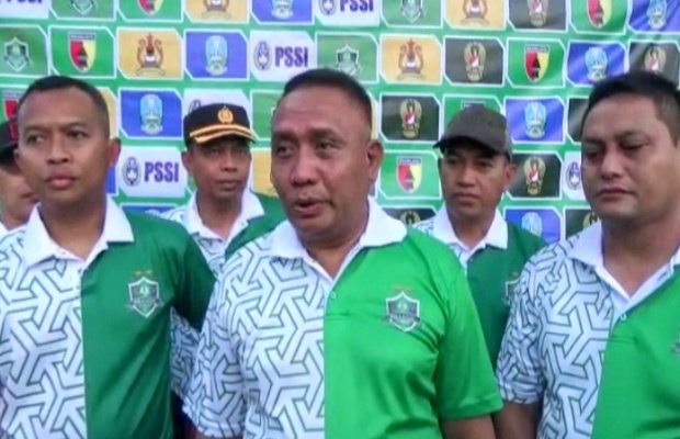 Foto : Brigjen TNI Totok Suhartono, S.Sos. Kapok Sahli Pangdam V/Brawijaya ( tengah ), didampingi Jajaran Forkopimda