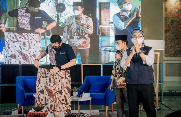 Foto : Menparekraf RI, Sandiaga Uno saat kunjungi Kabupaten Pamekasan.