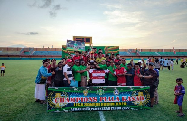 Foto : Piala KASAD Liga Santri 2022.