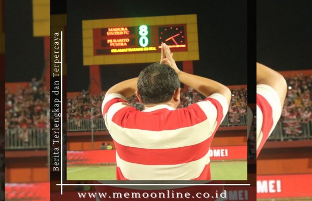 Foto: Achsanul Qosasi Presiden Klub Madura United