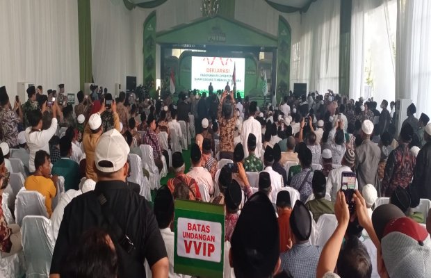 Foto : Undangan P4TM membludak hingga di luar aula, dihadiri langsung Gubernur Jatim.