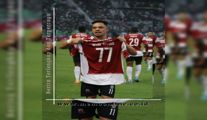 Foto: Selebrasi gol Lulinha untuk Malik Risaldi