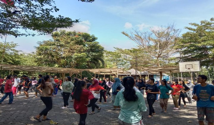 Foto: Para siswa - siswi Sekolah SPI Kota Batu saat mengikuti berbagai macam lomba