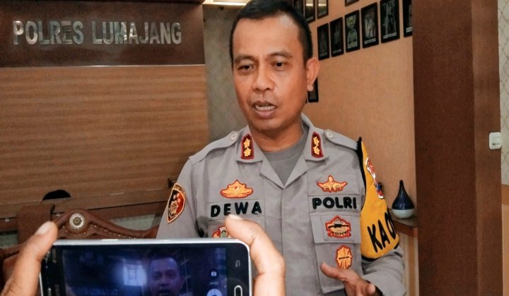 Foto : Kapolres Lumajang saat dikonfirmasi sejumlah awak media