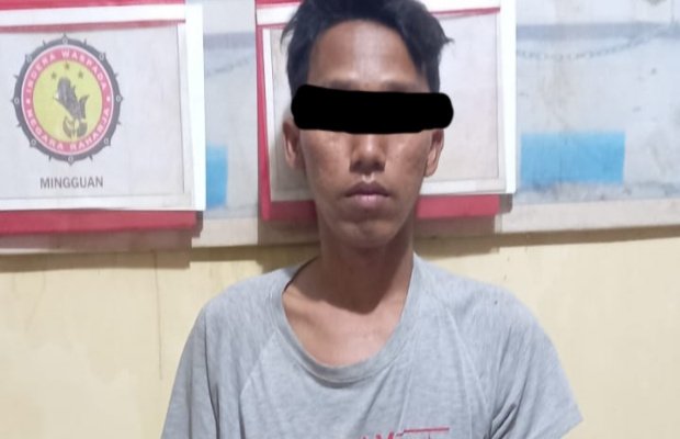 Foto : Tersangka 'K'