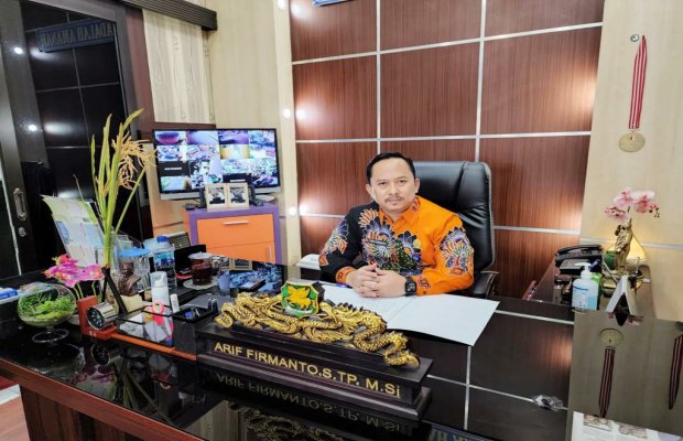Foto: Arif Firmanto, Kepala Dinas Ketahanan Pangan dan Peternakan (DKPP) Kabupaten Sumenep.