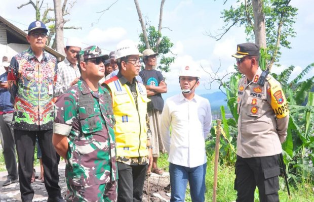 Foto : koordinasi menyikapi pasca terjadinya bencana