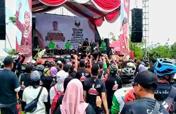 Foto : suasana saat deklarasi berlangsung
