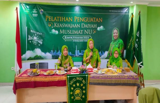 Foto: Pimpinan Wilayah (PW) Muslimat NU DKI Jakarta