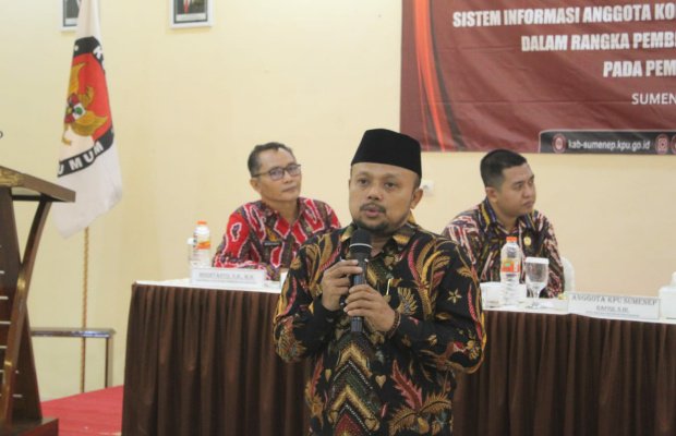 Foto: Rafiqi Tanzil, Divisi SDM dan Partisipasi Masyarakat Komisi Pemilihan Umum (KPU) Sumenep 