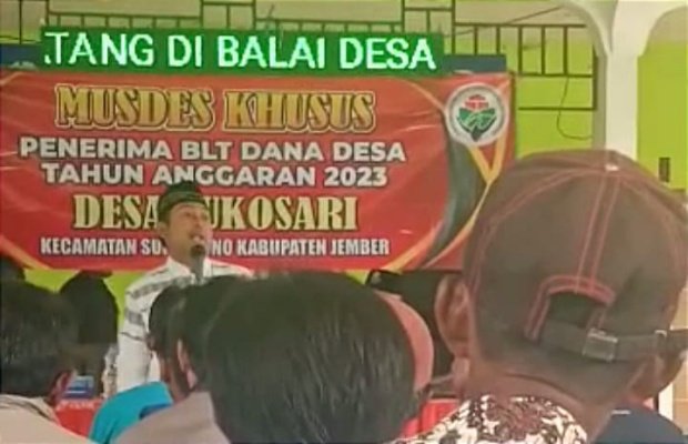Foto: Vidio seorang kades di Jember.
