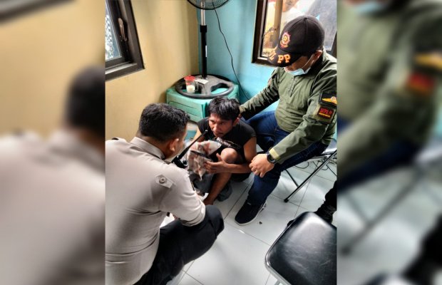 Foto: Fakih saat memberikan pernyatan tentang kasus penculikan Anak kepada Memoonline.co.id 