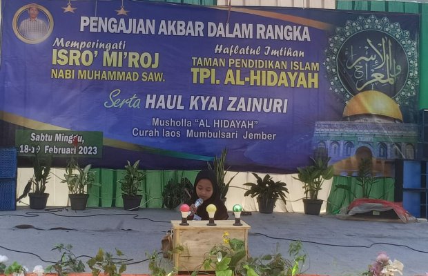 Foto: Salah Seorang  Santri TPI Al-Hidayah.