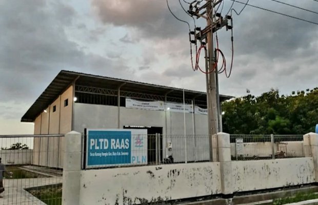 Foto: Rumah PLTD Kepulauan Raas