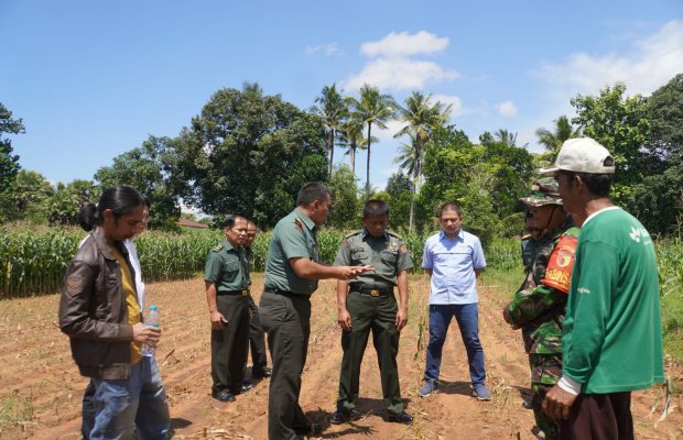 Foto: Tim Analisa Ketahanan Pangan Pusterad Kunjungi Kodim 0827 Sumenep