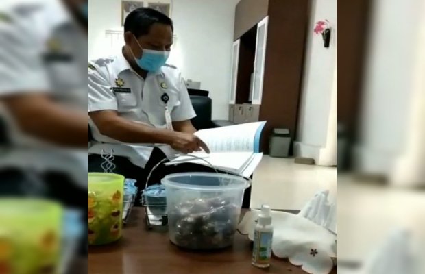 Foto: Camat Joni Sukowono saat menjabat di Kecamatan Sukowono 