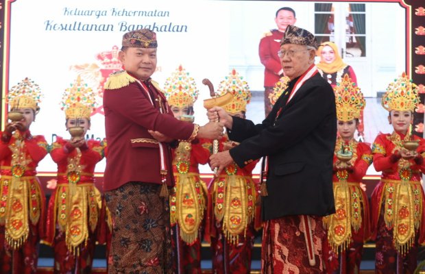 Foto: Kasad Dudung dan Raden Panji Abdul Hamid Mustari Cakraadiningrat.