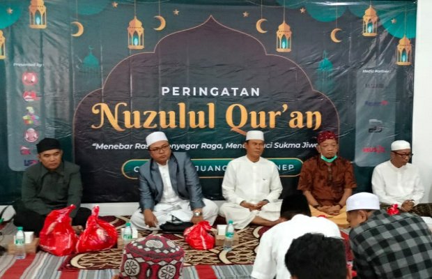 Foto: Suasana peringatan Nuzulul Qur'an di Graha Perjuangan Sumenep 