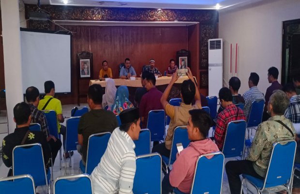 Foto: Dinsos P3A Sumenep saat Rakor Bersama Dengan BPS 