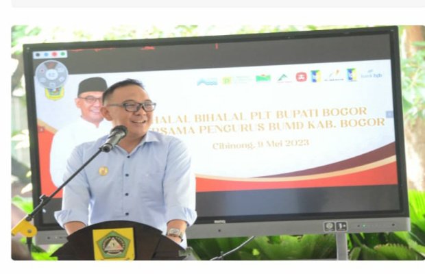 Foto: Plt Bupati Bogor Iwan Setiawan