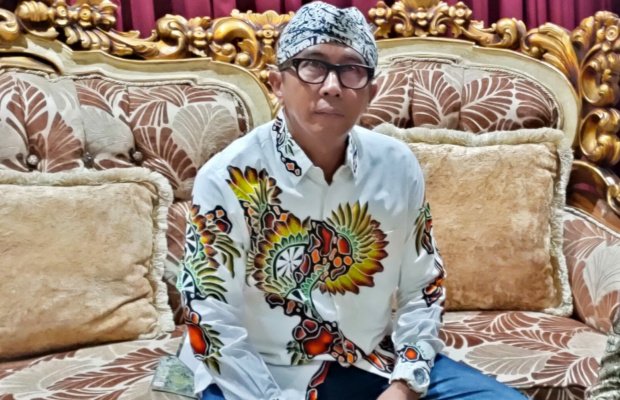 Foto: Sekretaris Tim Perumus dan pembuat logo, Ibnu Hajar 
