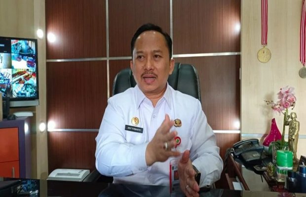 Foto: Arif Firmanto, Kepala DKPP Sumenep saat dikonfirmasi media di ruang kerjanya