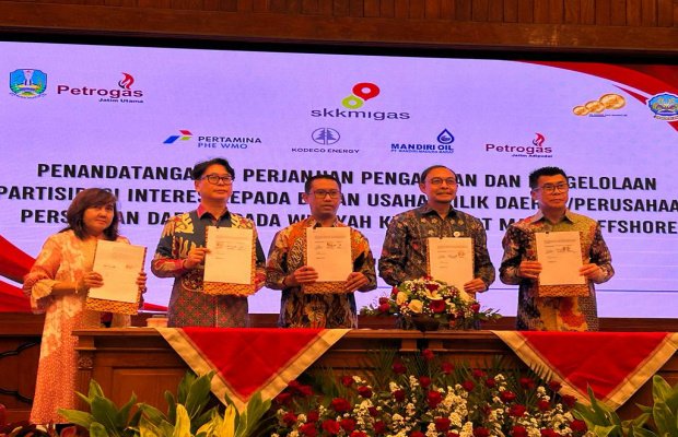 Foto : Pengalihan PI Migas