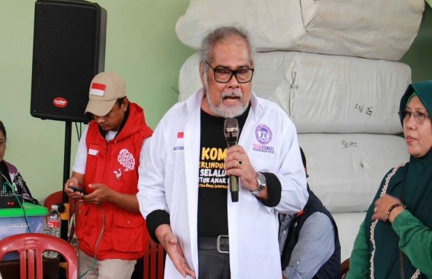 Foto: Kenangan (Alm) Ketua Komnas PA Arist Merdeka Sirait