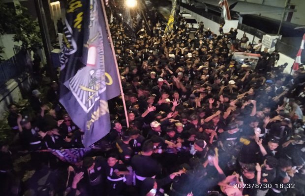 Foto: Para pendekar PSHT Ranting Mayang 