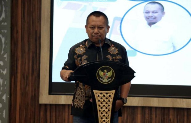 Foto : Ketua PWI Jatim Lutfil Hakim
