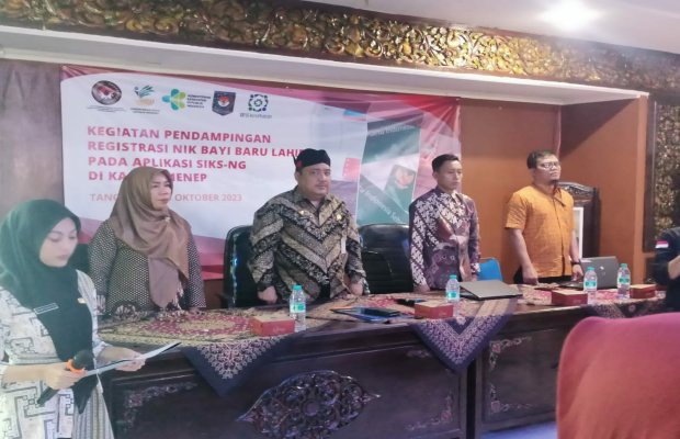 Foto: Suasana Sosialisasi Aplikasi SIKS-NG di Dinsos P3A Sumenep