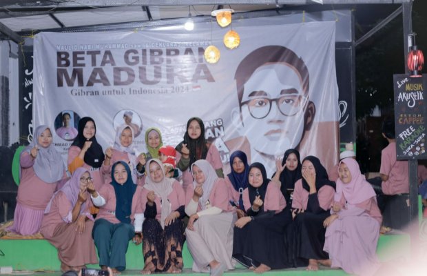 Foto: Relawan BETA Gibran Madura