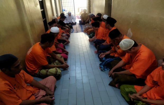 Foto: Polres Sumenep memberikan pembinaan pada para tahanan