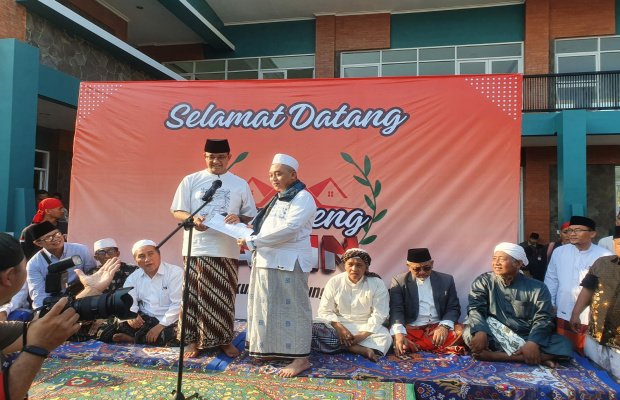 Foto: Deklarisi kampung amin