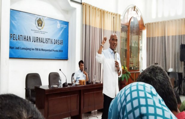 Foto : Mahcmud Suhermono, Wakil Ketua PWI Jatim