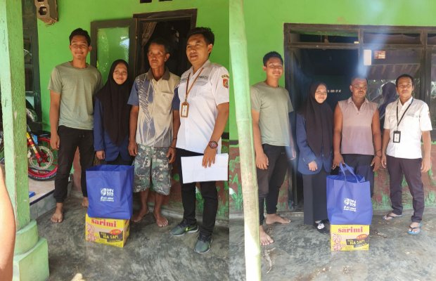 Foto: Dua Penerima Bantuan Dari Dinsos Jember