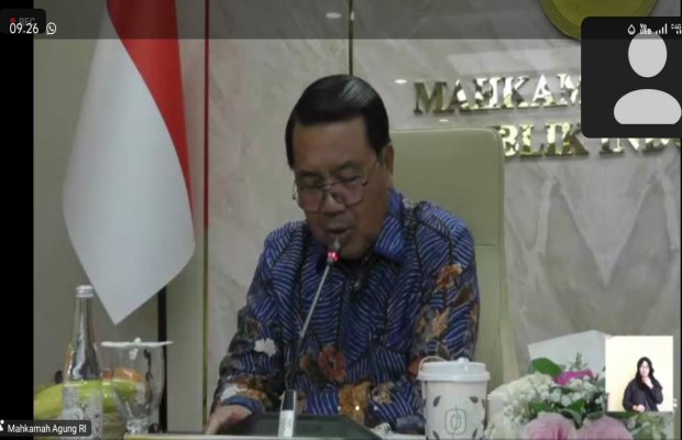 Foto: Prof Dr. H. M. Syarifuddin, S.H., M.H. (screenshot)