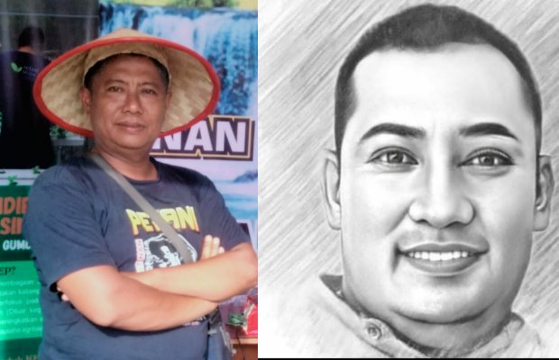 Foto: Jumantoro Ketua APPI Kabupaten Jember dan Hendro sekretaris HKTI Kab. Jember