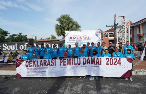 Foto: Deklarasi pemilu damai menuju pemiku 2024