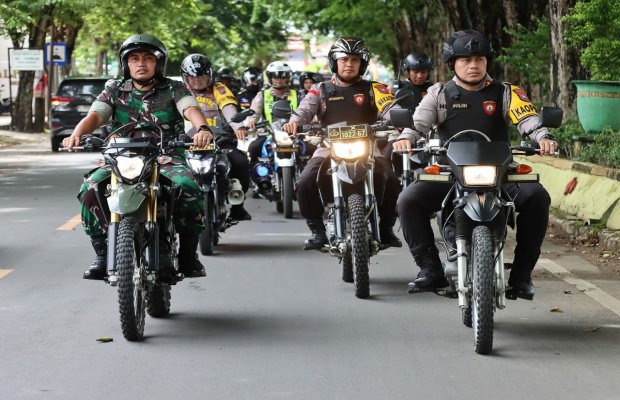 Foto: Patroli Skala Besar Polres Sumenep dan Kodim 0827 