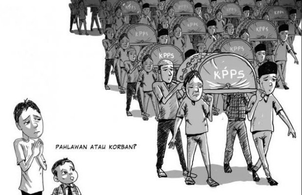 Foto: Ilustrasi korban pemilu 2024