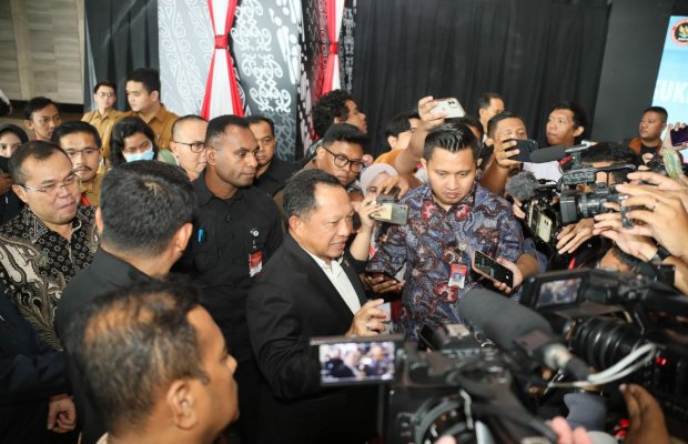 Foto: Mendagri Muhammad Tito Karnavian yang sekaligus Plt. Menko Polhukam