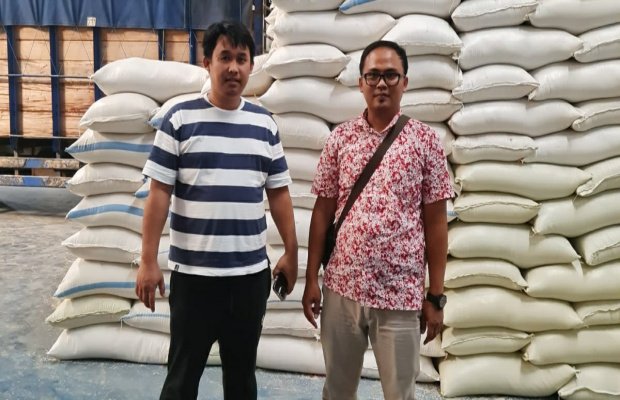 Foto : Satgas Pangan Polres Lumajang saat berada di lokasi pengecekan