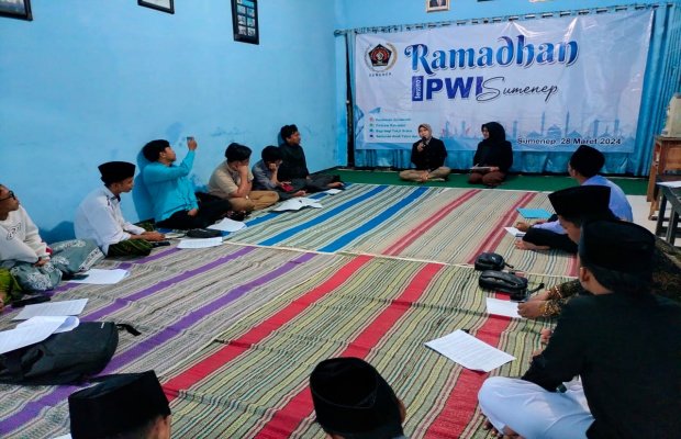 Foto: Kegiatan Pesantren Jurnalistik PWI Sumenep