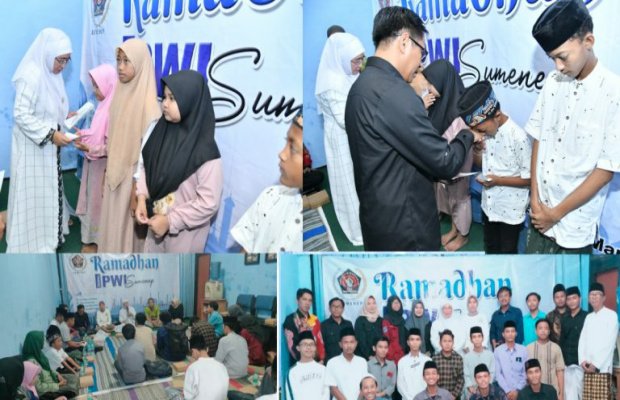Foto: Kegiatan Berbagi Rasa PWI Sumenep di Bulan Suci Ramadhan  