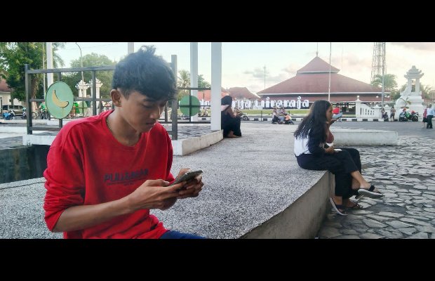 Foto : warga mulai memanfaatkan fasilitas
