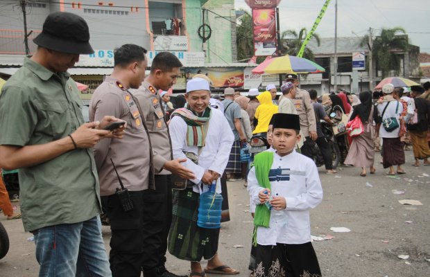 Foto: Giat Polres Jember PAM Haul habib sholeh