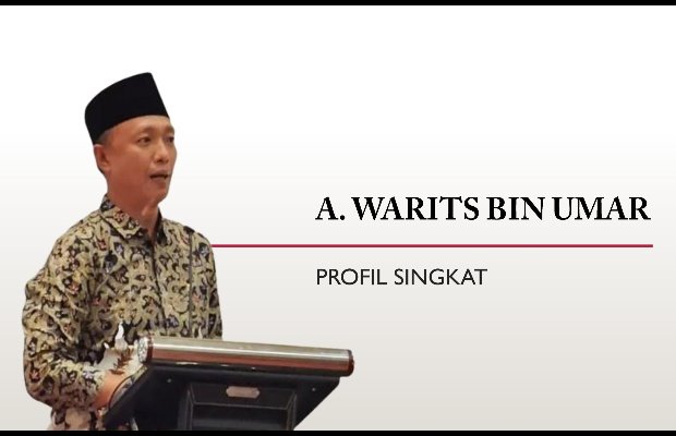 Foto: A Warits bin Umar, tokoh muda NU, mantan Ketua KPU Sumenep yang saat ini menjadi Ketua Bawaslu Jatim